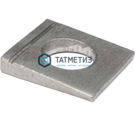 Шайба косая квадратная DIN 434 оц. М20 | «ТАТМЕТИЗ» Шайба косая квадратная DIN 434 оц. М20 - магазин крепежа «ТАТМЕТИЗ»