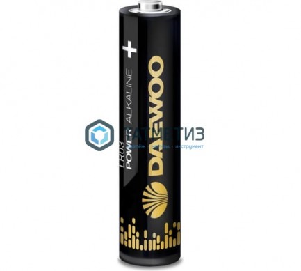 Батарейка алкалиновая тип AAA / LR03 1.5В POWER Pack-12 (уп.12шт) DAEWOO -  магазин крепежа «ТАТМЕТИЗ»