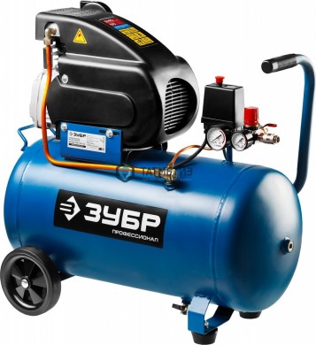 Компрессор воздушный, 240 л/мин, 50 л, 1500 Вт, ЗУБР -  магазин крепежа «ТАТМЕТИЗ»