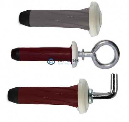 Анкер для пустотелых оснований с L-крюком 10 х 57, М5х55, 18-30мм -  магазин крепежа «ТАТМЕТИЗ»