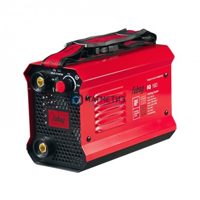 Инвертор сварочный IQ 160 (макс.ток 160А_ПВ 40%_раб.напряжение 150-240В) FUBAG | «ТАТМЕТИЗ» Инвертор сварочный IQ 160 (макс.ток 160А_ПВ 40%_раб.напряжение 150-240В) FUBAG - магазин крепежа «ТАТМЕТИЗ»
