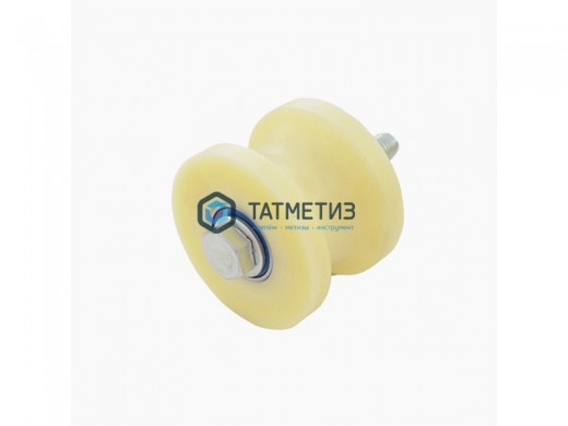 Ролик КАПРОЛОН d 70мм под ТРУБУ d.40мм -  магазин крепежа «ТАТМЕТИЗ»