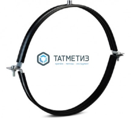 Хомут для воздуховодов D 500мм с уплотнителем М10 -  магазин крепежа «ТАТМЕТИЗ»