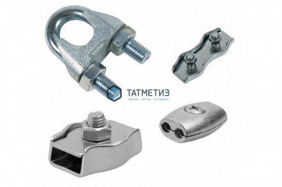 Зажим алюм. 6,0мм DIN 3093 | «ТАТМЕТИЗ» Зажим алюм. 6,0мм DIN 3093 - магазин крепежа «ТАТМЕТИЗ»