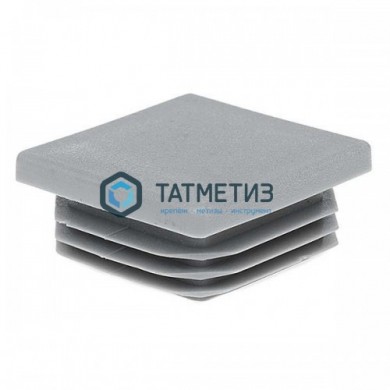 Заглушка для труб квадратная,100 х 100 мм (130 шт/уп) СЕРАЯ | «ТАТМЕТИЗ» Заглушка для труб квадратная,100 х 100 мм (130 шт/уп) СЕРАЯ - магазин крепежа «ТАТМЕТИЗ»