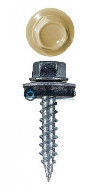 Саморез окрашенный кров. острый 4,8х19 /1014/ (250 шт/уп) ТК | «ТАТМЕТИЗ» Саморез окрашенный кров. острый 4,8х19 /1014/ (250 шт/уп) ТК - магазин крепежа «ТАТМЕТИЗ»