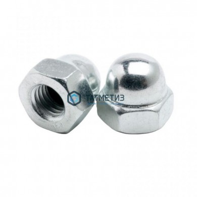 Гайка колпачковая DIN 1587, оц  М8 -  магазин крепежа «ТАТМЕТИЗ»