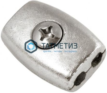 Зажим "Бочонок" 6  (100 шт/уп) -  магазин крепежа «ТАТМЕТИЗ»