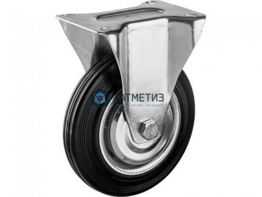 Колесо неповоротное c площадкой под 4 болта d 100 мм -  магазин крепежа «ТАТМЕТИЗ»