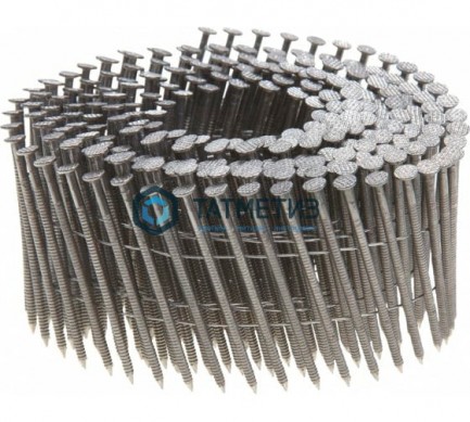 Гвозди с кольцевой накаткой на кассетах 2,5 х 65 (300 шт/кас, 7200 шт/кор) BKRI (ершеные) | «ТАТМЕТИЗ» Гвозди с кольцевой накаткой на кассетах 2,5 х 65 (300 шт/кас, 7200 шт/кор) BKRI (ершеные) - магазин крепежа «ТАТМЕТИЗ»