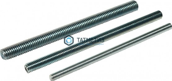 Шпилька резьбовая оц М12х2000  (10 шт/уп) ТК -  магазин крепежа «ТАТМЕТИЗ»