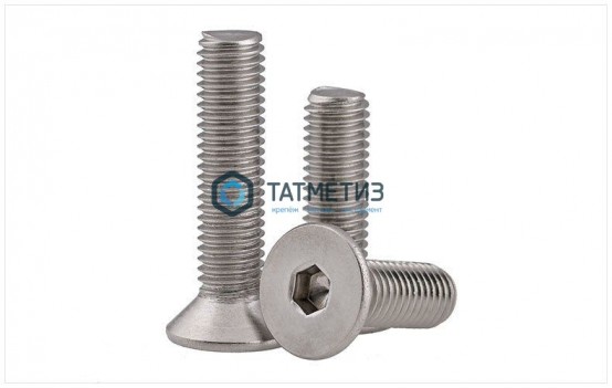 Винт DIN 7991/ISO 10642  М12 х 70 (10.9)  с потай головкой и внутр.шестигранником П/Р -  магазин крепежа «ТАТМЕТИЗ»