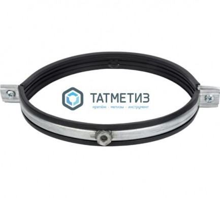 Хомут для воздуховодов D1000мм с уплотнителем М10 | «ТАТМЕТИЗ» Хомут для воздуховодов D1000мм с уплотнителем М10 - магазин крепежа «ТАТМЕТИЗ»