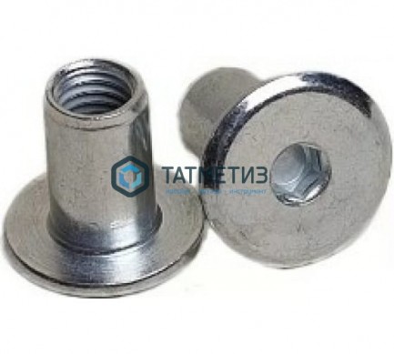 Гайка Эриксона плоск/гл.внутр/шестигр АРТ 9262 А4 M 8X15 (100) | «ТАТМЕТИЗ» Гайка Эриксона плоск/гл.внутр/шестигр АРТ 9262 А4 M 8X15 (100) - магазин крепежа «ТАТМЕТИЗ»