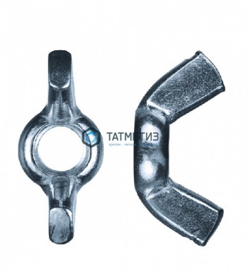 Гайка барашек оцинк  М6  (5000 шт/уп) КК -  магазин крепежа «ТАТМЕТИЗ»