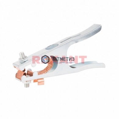 Клемма заземления типа крокодил 500 А 200 мм для сварки REXANT -  магазин крепежа «ТАТМЕТИЗ»