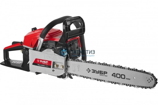 Пила цепная бензиновая, ЗУБР, хромир. цилиндр, праймер, 45 см3 (1,6 кВт), шина 40 см, 11500 об/мин -  магазин крепежа «ТАТМЕТИЗ»
