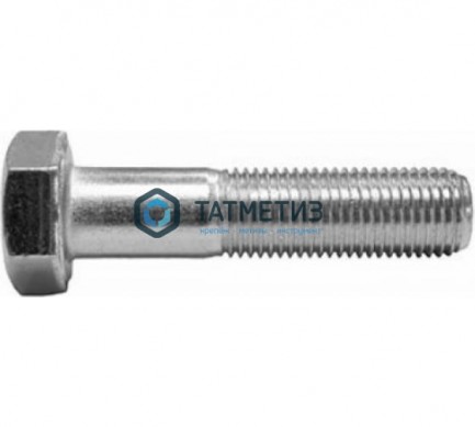 Болт М12 х 50 DIN 931 А2 нержавейка (50 шт/уп) неп рез | «ТАТМЕТИЗ» Болт М12 х 50 DIN 931 А2 нержавейка (50 шт/уп) неп рез - магазин крепежа «ТАТМЕТИЗ»