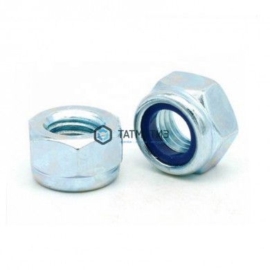 Гайка самоконтр DIN 985, оц  М8  (уп 25 кг / 5400 шт)* -  магазин крепежа «ТАТМЕТИЗ»