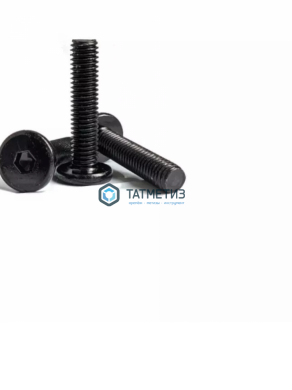 Винт с плоской головкой и внутр 6-гр, оксид  6х 25 -  магазин крепежа «ТАТМЕТИЗ»