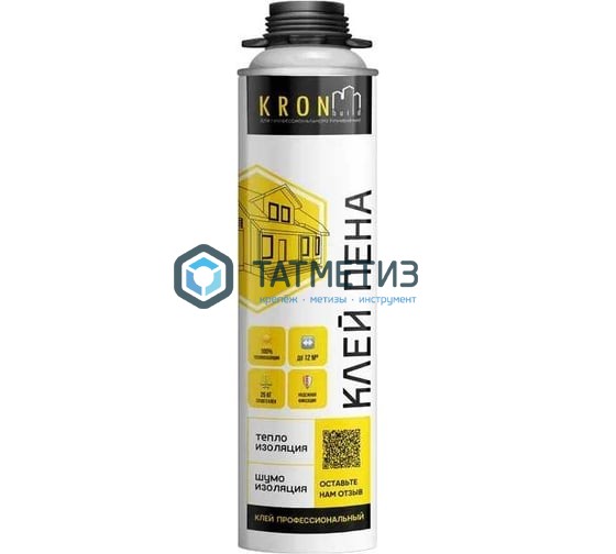 Клей-пена Kronbuild всесезонная 850 мл | «ТАТМЕТИЗ» Клей-пена Kronbuild всесезонная 850 мл - магазин крепежа «ТАТМЕТИЗ»