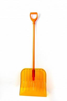 Лопата снеговая 430х420мм, поликарбонат, со ст. черенком, V-ручка, Tahoshy -  магазин «ТАТМЕТИЗ»