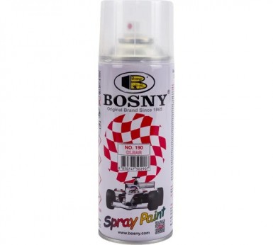 Краска аэроз. BOSNY 520 мл. №190  ЛАК глянцевая -  магазин крепежа «ТАТМЕТИЗ»