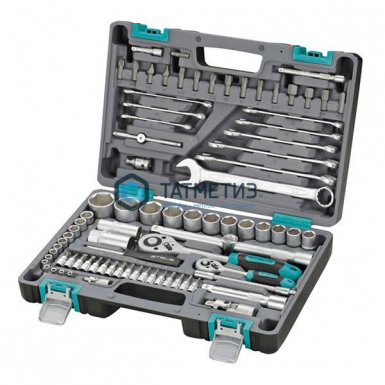 Набор инструментов, 1/2", 1/4", пластиковый кейс 82 предм.// STELS -  магазин «ТАТМЕТИЗ»