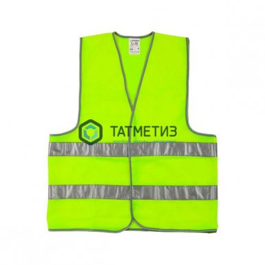 Жилет сигнальный STAYER "MASTER", желтый, размер XL (50-52) -  магазин «ТАТМЕТИЗ»