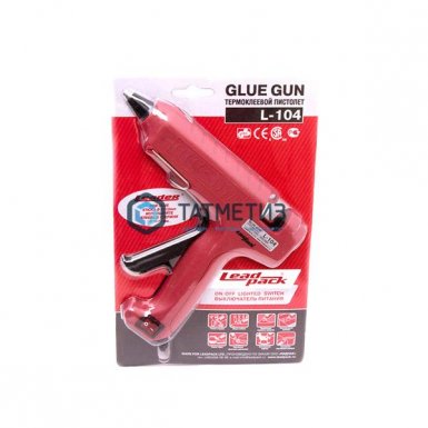 Пистолет клеевой, термоклеящий, 60 Вт, 11-12мм, L-104 -  магазин «ТАТМЕТИЗ»