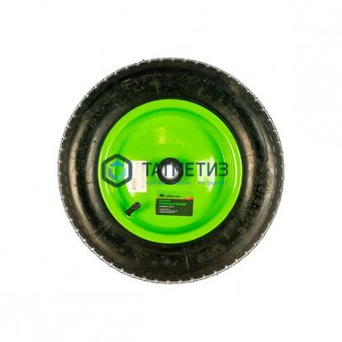 Колесо пневматическое 3.25/3-8, длина оси 65мм ,подшипник 20мм// Сибртех -  магазин «ТАТМЕТИЗ»