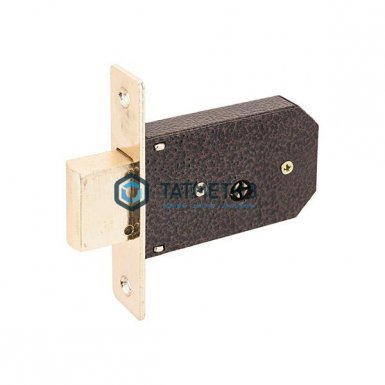 Замок врезной без руч АЛЛЮР 90 лат. крест.ключ -  магазин крепежа «ТАТМЕТИЗ»