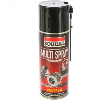 Смазка SOUDAL силиконовая MULTI SPRAY 400 мл -  магазин «ТАТМЕТИЗ»