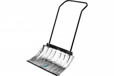 Движок снеговой (скрепер) СИБИН ДА-750 алюминиевый со стальной планкой, 750 мм. -  магазин «ТАТМЕТИЗ»