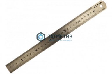 Линейка STAYER "PROFI" нержавеющая, двухсторонняя гравированная шкала, 0,3м -  магазин «ТАТМЕТИЗ»