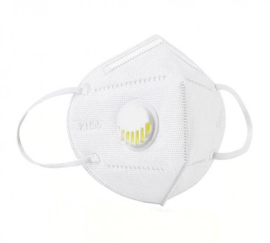 Респиратор складной с клапаном выдоха KN95 (FFP2) -  магазин «ТАТМЕТИЗ»