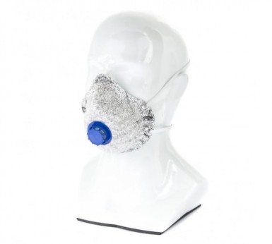 Полумаска фильтрующая (респиратор), c угольным слоем, с клапаном выдоха, FFP1// СИБРТЕХ/Россия -  магазин «ТАТМЕТИЗ»