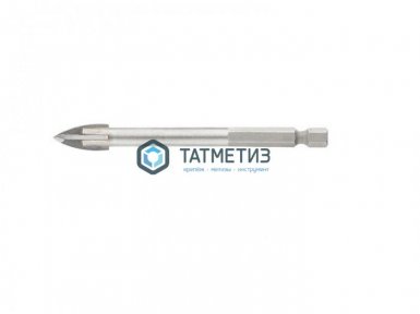 Сверло по керамике  5 мм, крестовая пластинка, шестигр. хвостовик // БАРС -  магазин крепежа «ТАТМЕТИЗ»