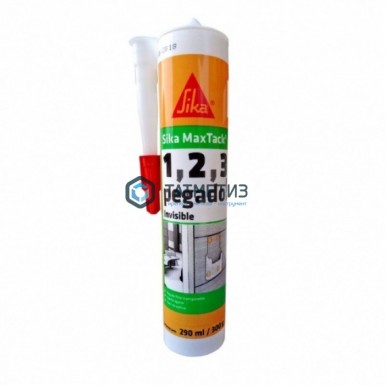 Клей монтажный Sika MaxTack Invisible без растворителей 300 г 12 -  магазин «ТАТМЕТИЗ»
