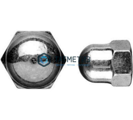 Гайка колпачковая М 6 DIN 1587 А4 нержавейка Гайка колпачковая М 6 DIN 1587 А4 нержавейка