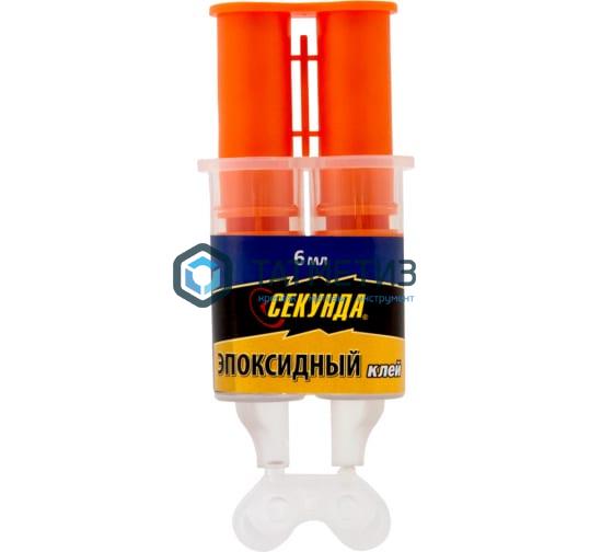 Клей СЕКУНДА Эпоксидный "3 минуты" 3+3 мл, в шприце, AVIORA Клей СЕКУНДА Эпоксидный "3 минуты" 3+3 мл, в шприце, AVIORA