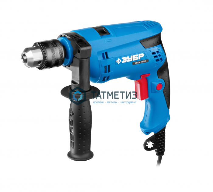 Дрель удар, ЗУБР Профессионал 580 Вт, патрон 13мм, сталь-10 мм/бетон-13 мм/дер.-20 мм, 0-3000 об/мин Дрель удар, ЗУБР Профессионал 580 Вт, патрон 13мм, сталь-10 мм/бетон-13 мм/дер.-20 мм, 0-3000 об/мин