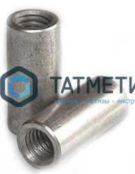 Втулка круглая со сквозной внутренней резьбой АРТ 9070 А2 M 8X50 d=11 Втулка круглая со сквозной внутренней резьбой АРТ 9070 А2 M 8X50 d=11