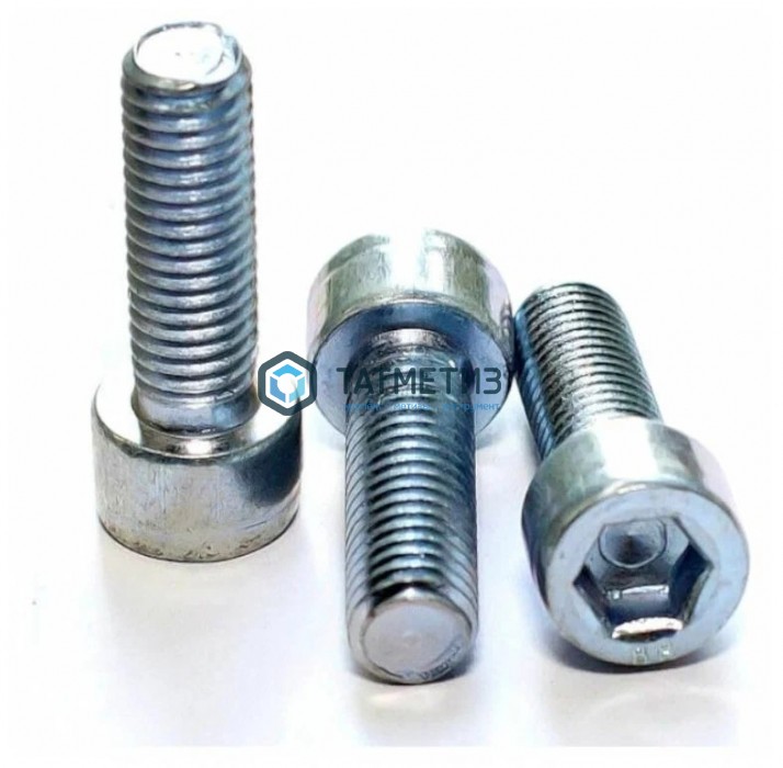 Винт с внутр 6-гр DIN 912, оц 10х 50 (уп 5 кг/ 134 шт)* Винт с внутр 6-гр DIN 912, оц 10х 50 (уп 5 кг/ 134 шт)*