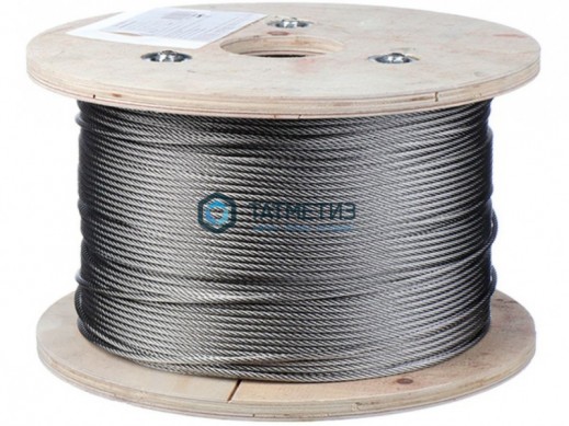 Трос ср.мягкости  ART 8379 7х7 А2 нержавейка   3мм (200 м/бух) -  магазин крепежа «ТАТМЕТИЗ»