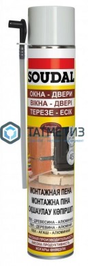 Пена монтажная SOUDAL  300мл /12 -  магазин крепежа «ТАТМЕТИЗ»