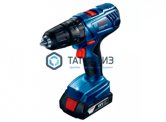 Дрель-шуруповерт аккумуляторная Bosch GSB 180-LI 2x2,0 Ач -  магазин крепежа «ТАТМЕТИЗ»