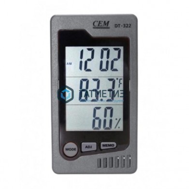 Цифровой Термогигрометр часы DT-322 CEM -  магазин крепежа «ТАТМЕТИЗ»