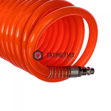 Шланг спиральный воздушный 8х12мм, 18 бар, с быстросъемными соединениями, 10м// Stels -  магазин крепежа «ТАТМЕТИЗ»