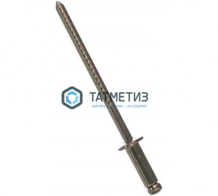 Заклепка 3,2 х 8 вытяжная нерж А2/А2 DIN 7337 | «ТАТМЕТИЗ» Заклепка 3,2 х 8 вытяжная нерж А2/А2 DIN 7337 - магазин крепежа «ТАТМЕТИЗ»